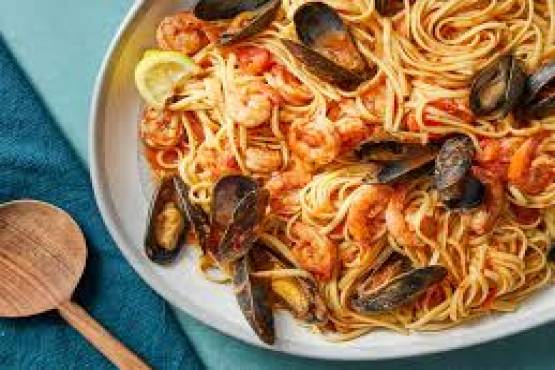 Sea food pasta