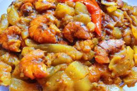 লাউ চিংড়ি