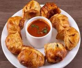 ফ্রাইড চিকেন মমো